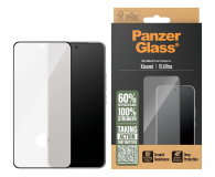 Folia / szkło na smartfon PanzerGlass Ultra-Wide Fit w. Black Frame do Xiaomi 15 Ultra